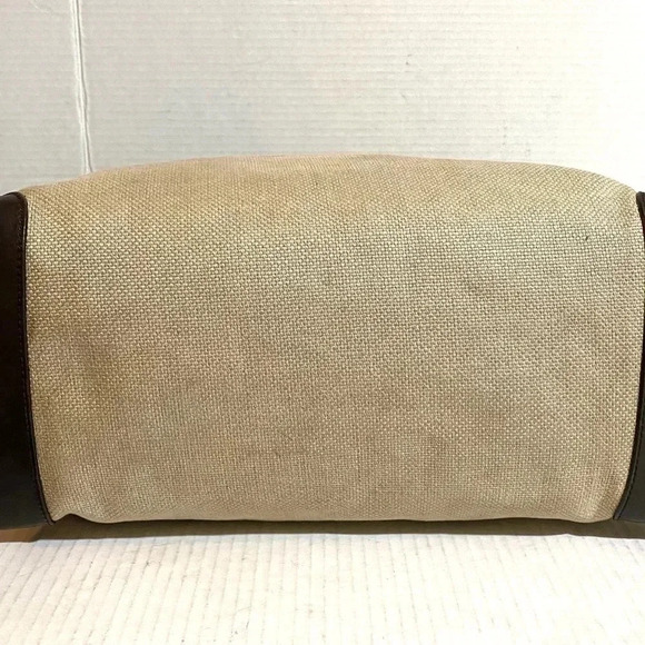 Gucci canvas leather tote with detachable pouch bag - Picture 3 of 15